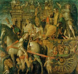 the_triumphs_of_caesar_ix_-_julius_caesar_on_his_triumphal_chariot_andrea_mantegna_1484-92